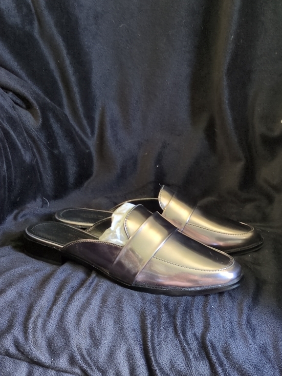 Shoes - Charles David Georgi Mules Metallic Women's Sz 7.5